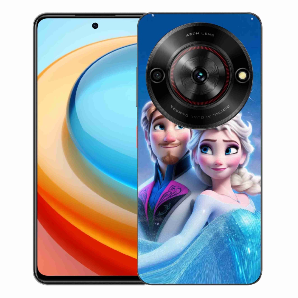 ZTE Blade A75 zselés tok mmCase - Ice Kingdom 1