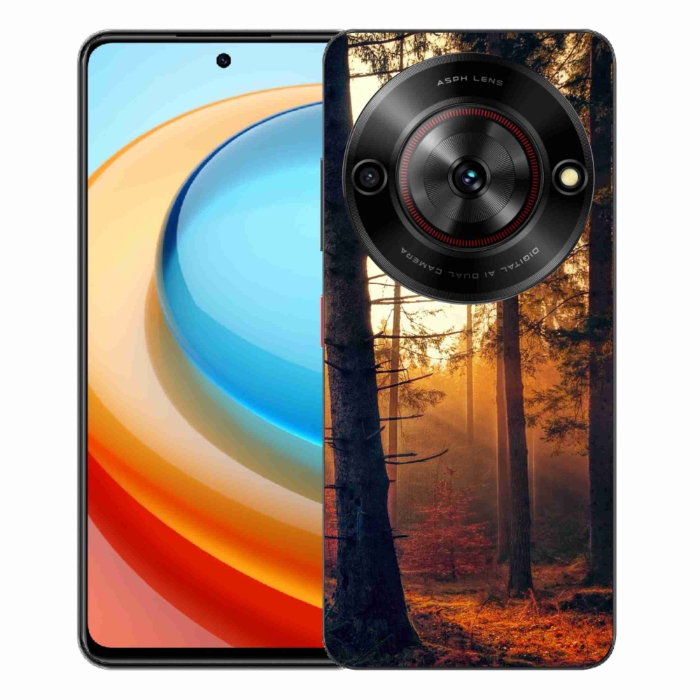ZTE Blade A75 zselés tok mmCase - erdő