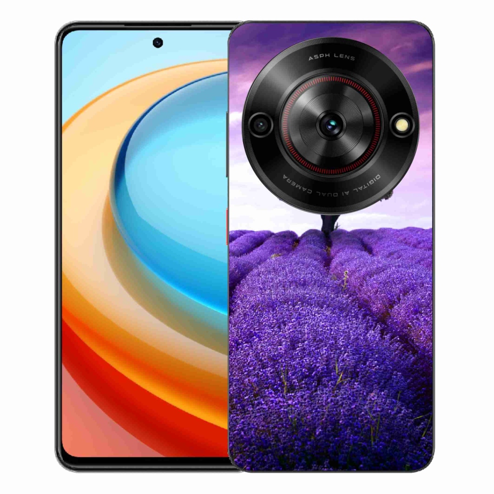 ZTE Blade A75 zselés tok mmCase - levendula rét
