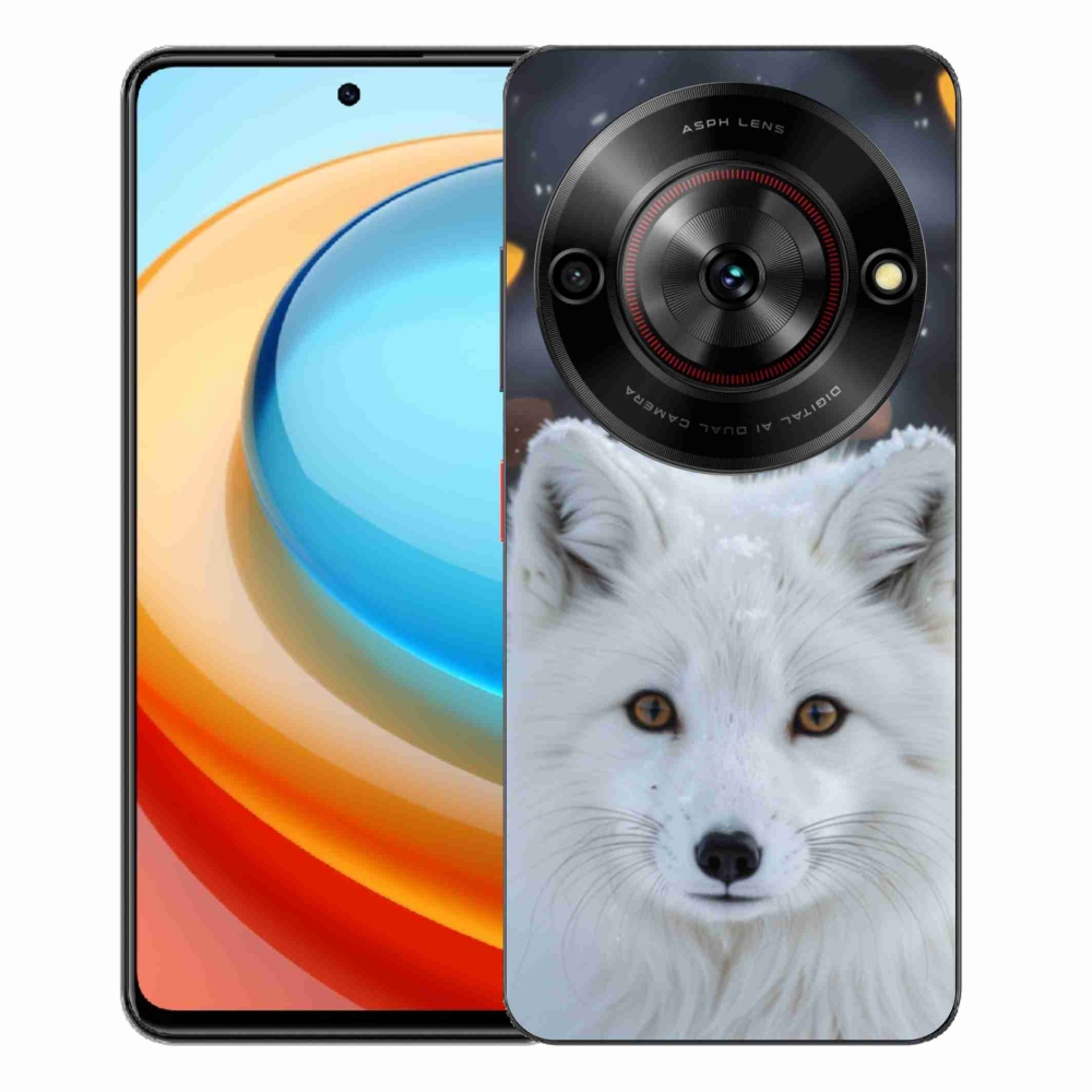 ZTE Blade A75 zselés tok mmCase - polár róka