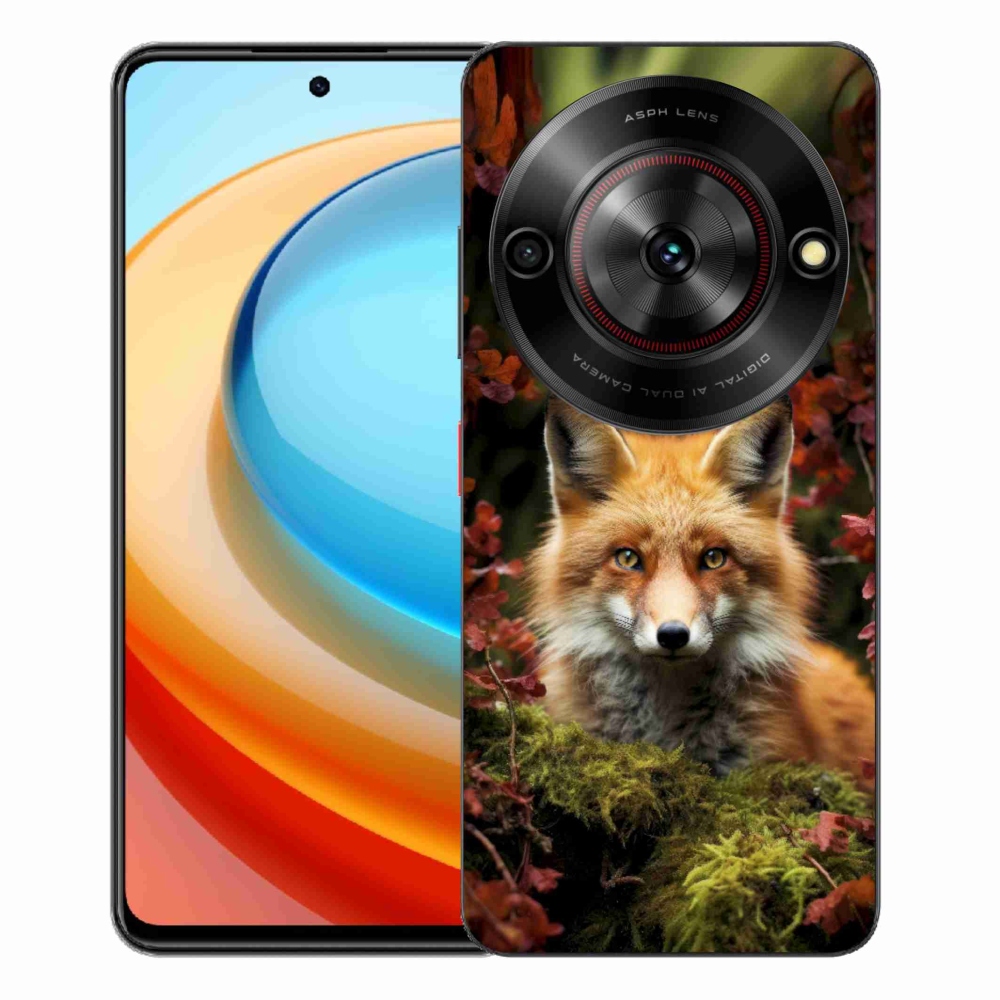 ZTE Blade A75 zselés tok mmCase - róka az erdőben