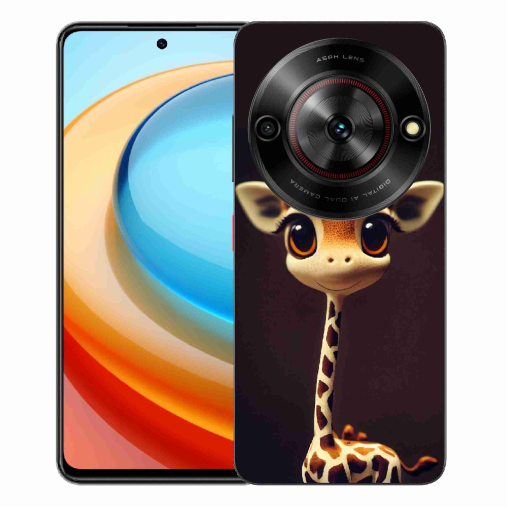 ZTE Blade A75 zselés tok mmCase - kis zsiráf