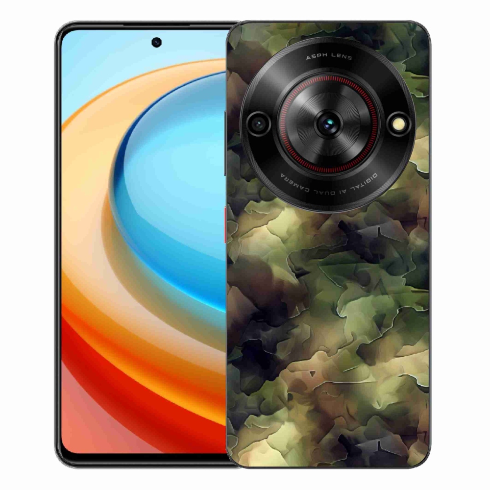 ZTE Blade A75 zselés tok mmCase - terepszínű minta 10