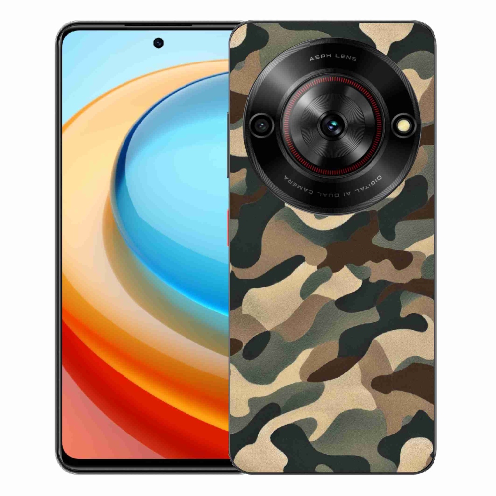 ZTE Blade A75 zselés tok mmCase - terepszínű minta 11