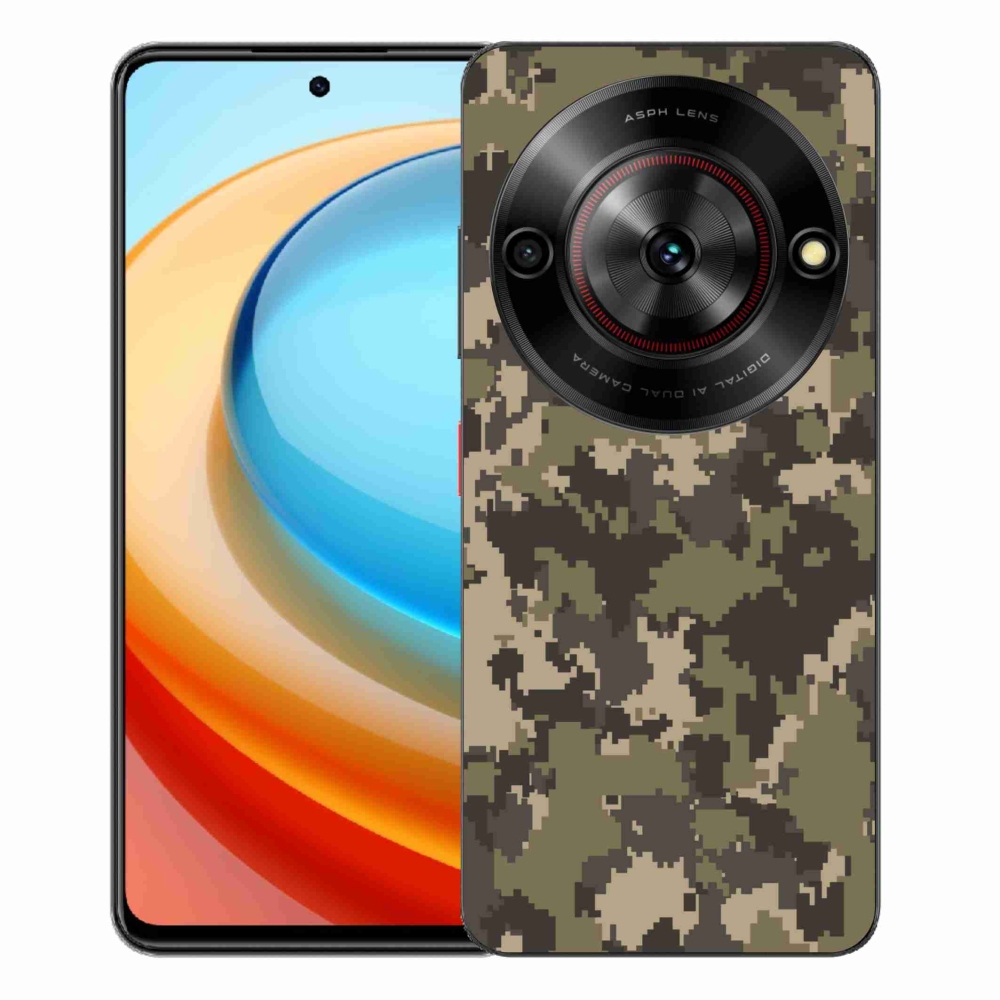 ZTE Blade A75 zselés tok mmCase - terepszínű mintázat 12