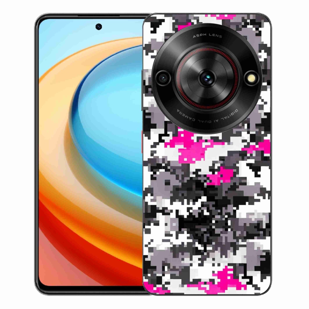ZTE Blade A75 zselés tok mmCase - terepszínű minta 4