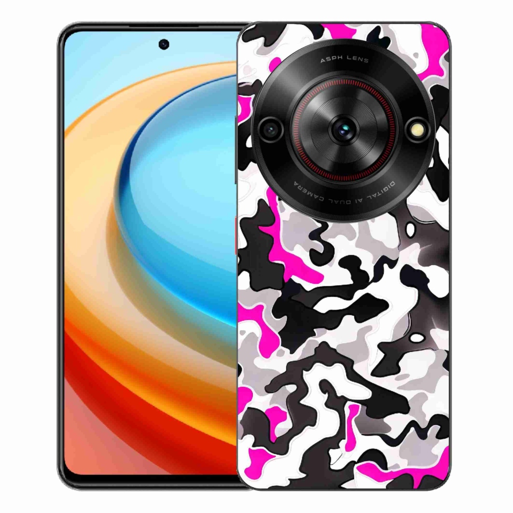 ZTE Blade A75 zselés tok mmCase - terepszínű mintázat 5