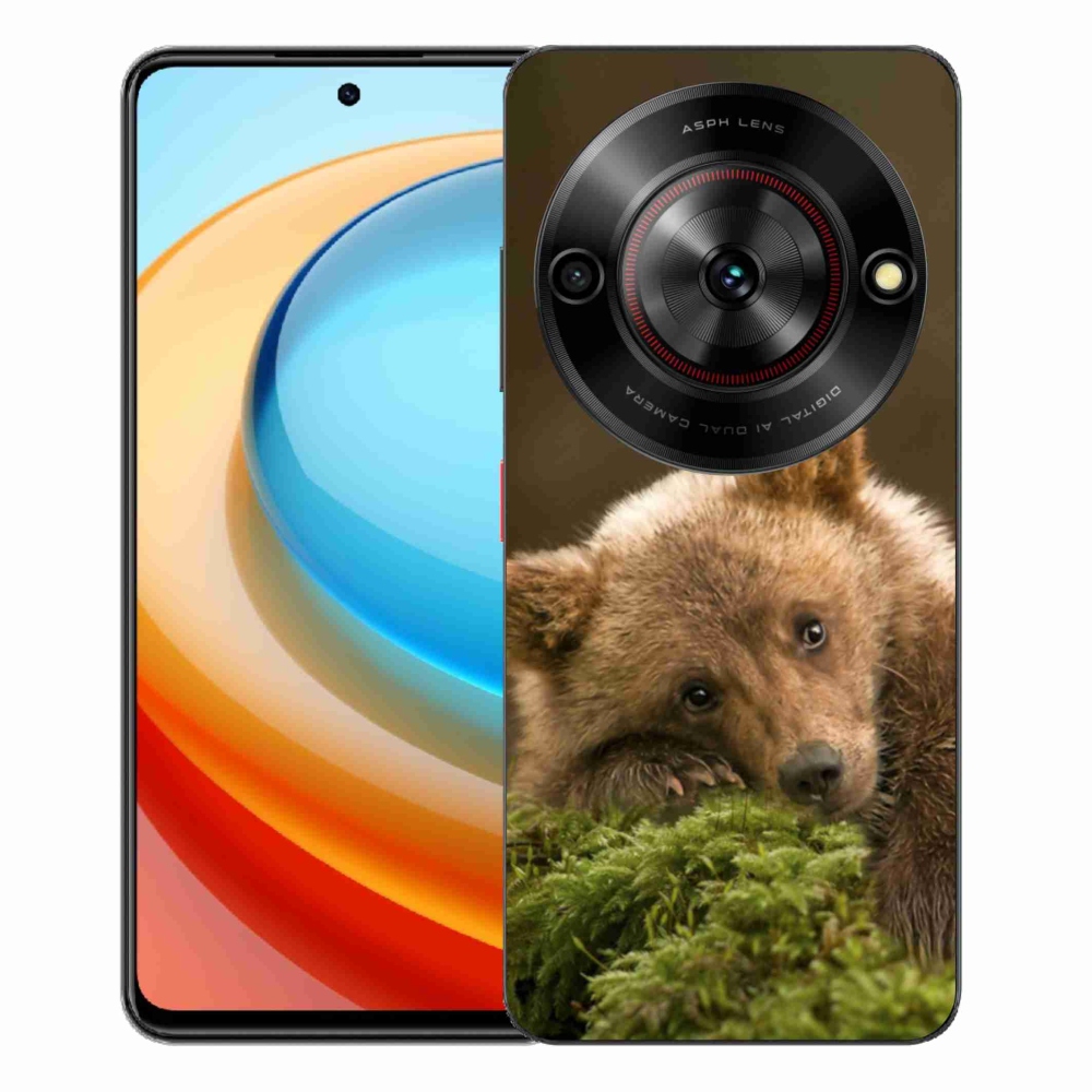 ZTE Blade A75 zselés tok mmCase - medve