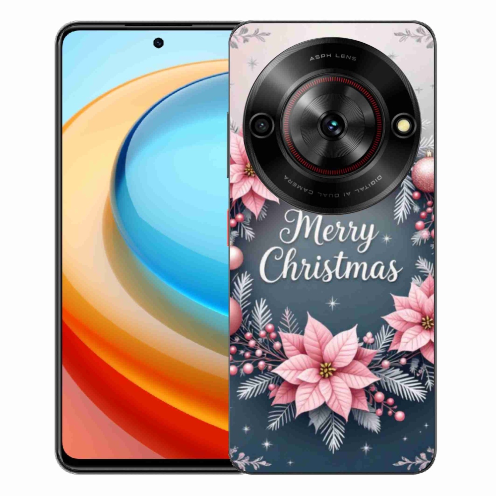 ZTE Blade A75 zselés borító mmCase - boldog karácsonyt!