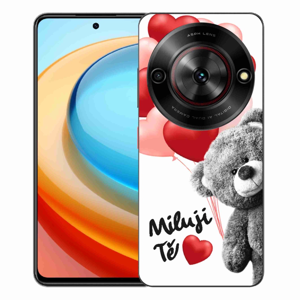 ZTE Blade A75 zselés borító mmCase - I love you