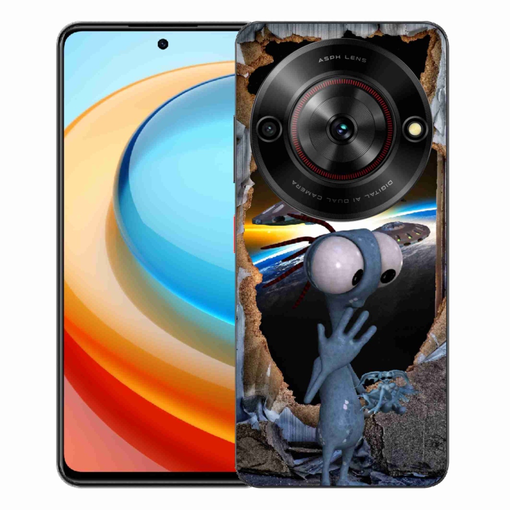 ZTE Blade A75 zselés tok mmCase - idegen