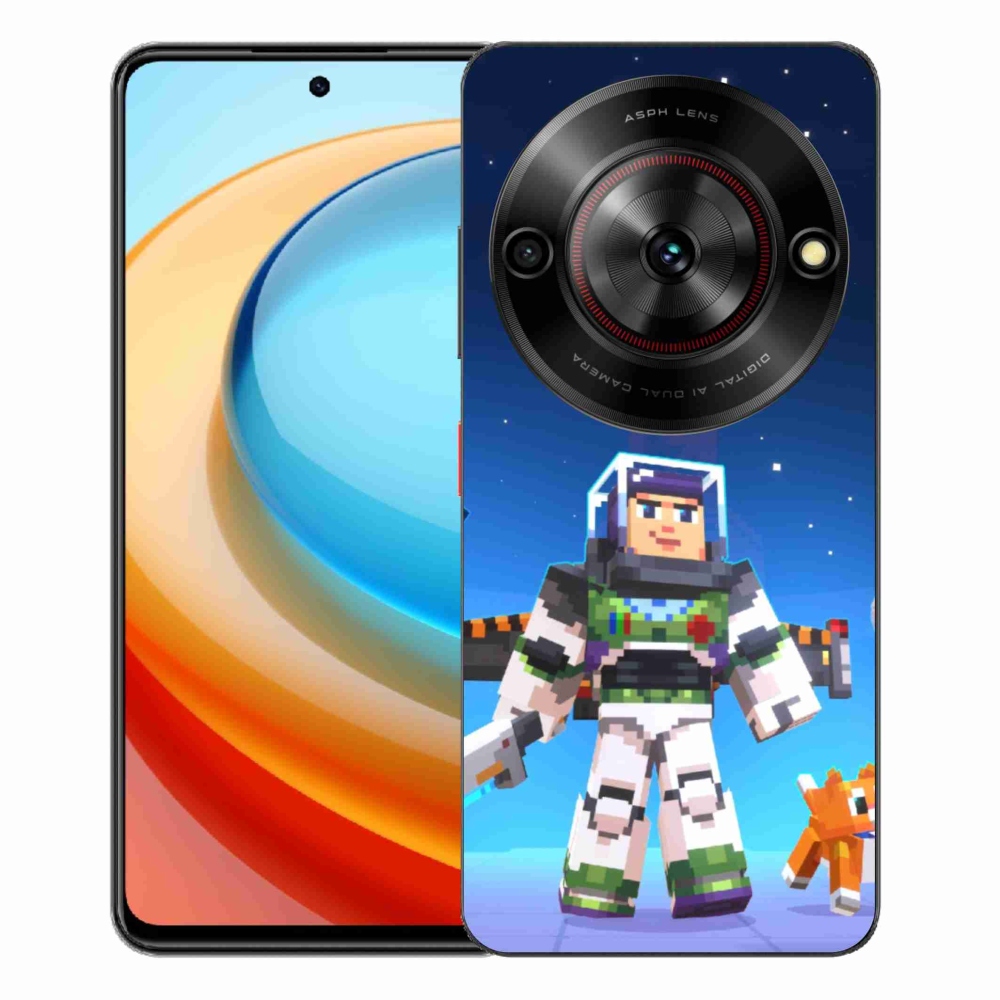 ZTE Blade A75 zselés borítás mmCase - minecraft 2