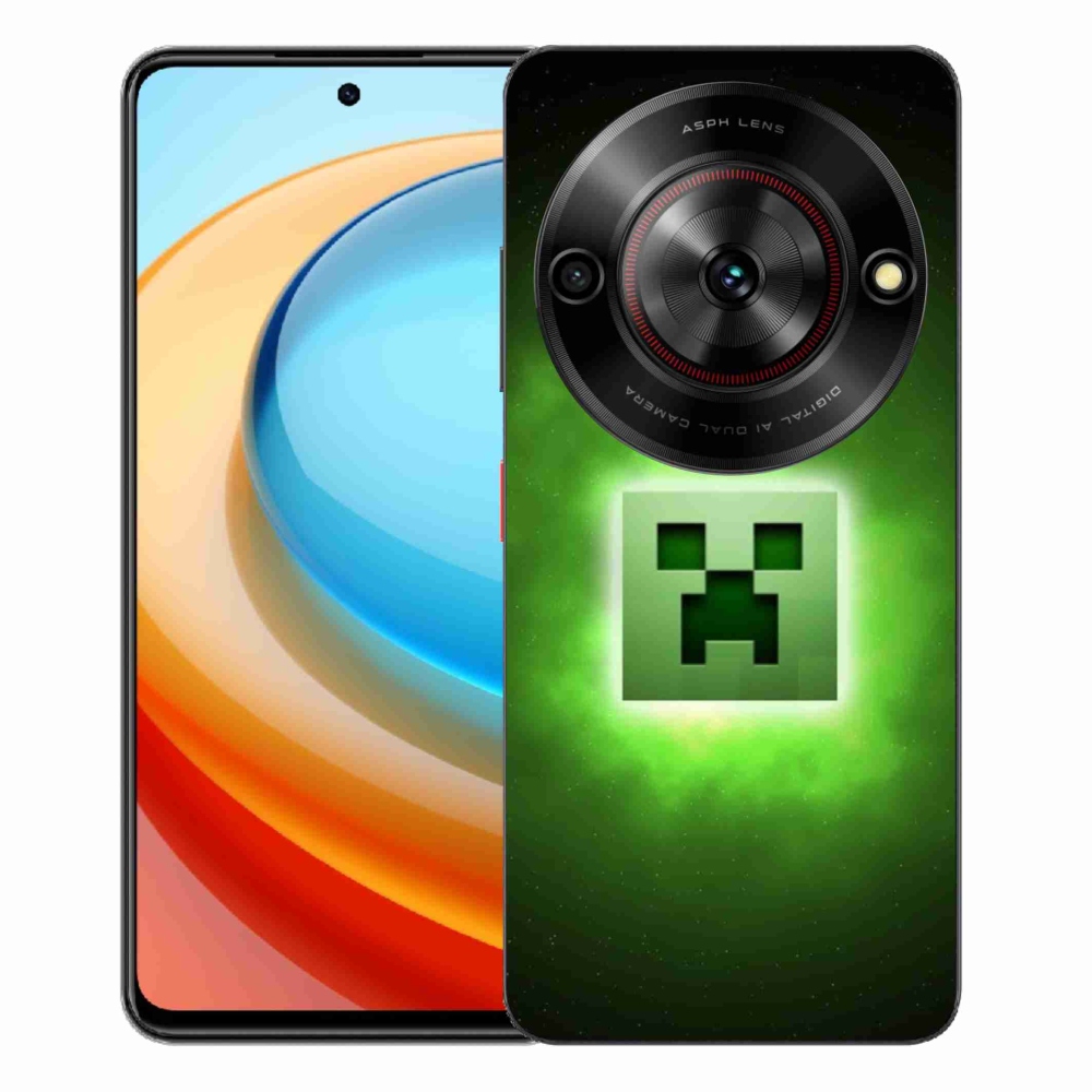 ZTE Blade A75 zselés borítás mmCase - minecraft