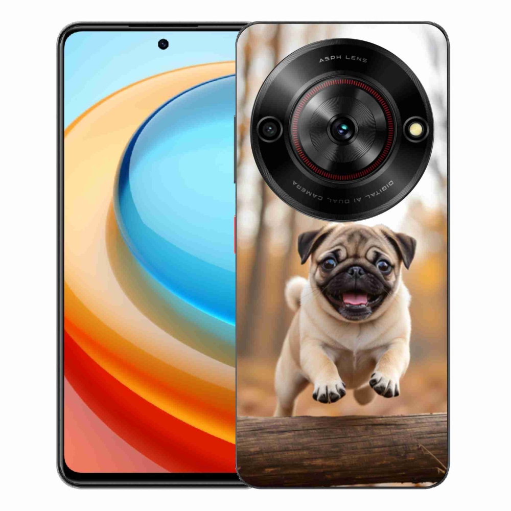 ZTE Blade A75 zselés tok mmCase - mopsz 2