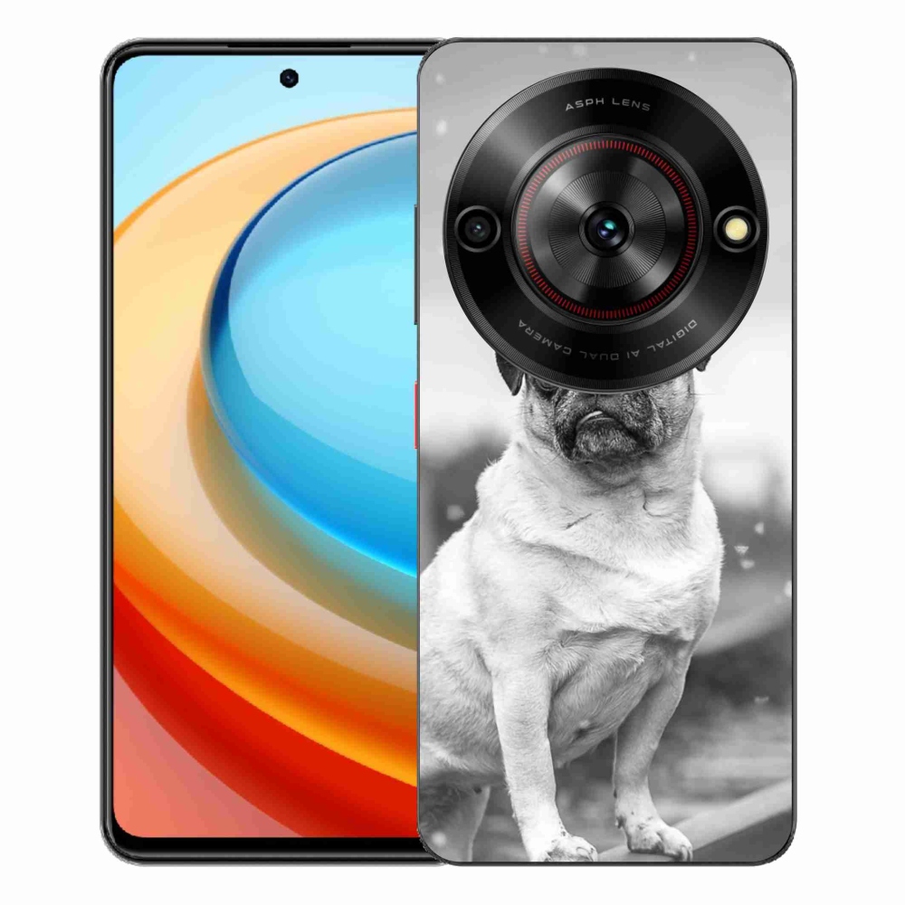 ZTE Blade A75 zselés tok mmCase - mopsz