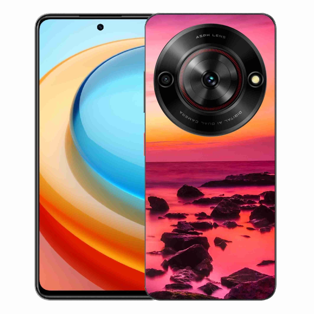 ZTE Blade A75 zselés borítás mmCase - tenger és ragyogás