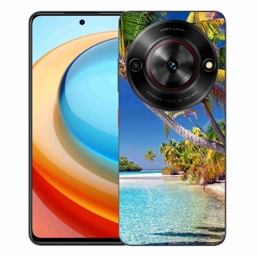 ZTE Blade A75 zselés tok mmCase - tengerpart