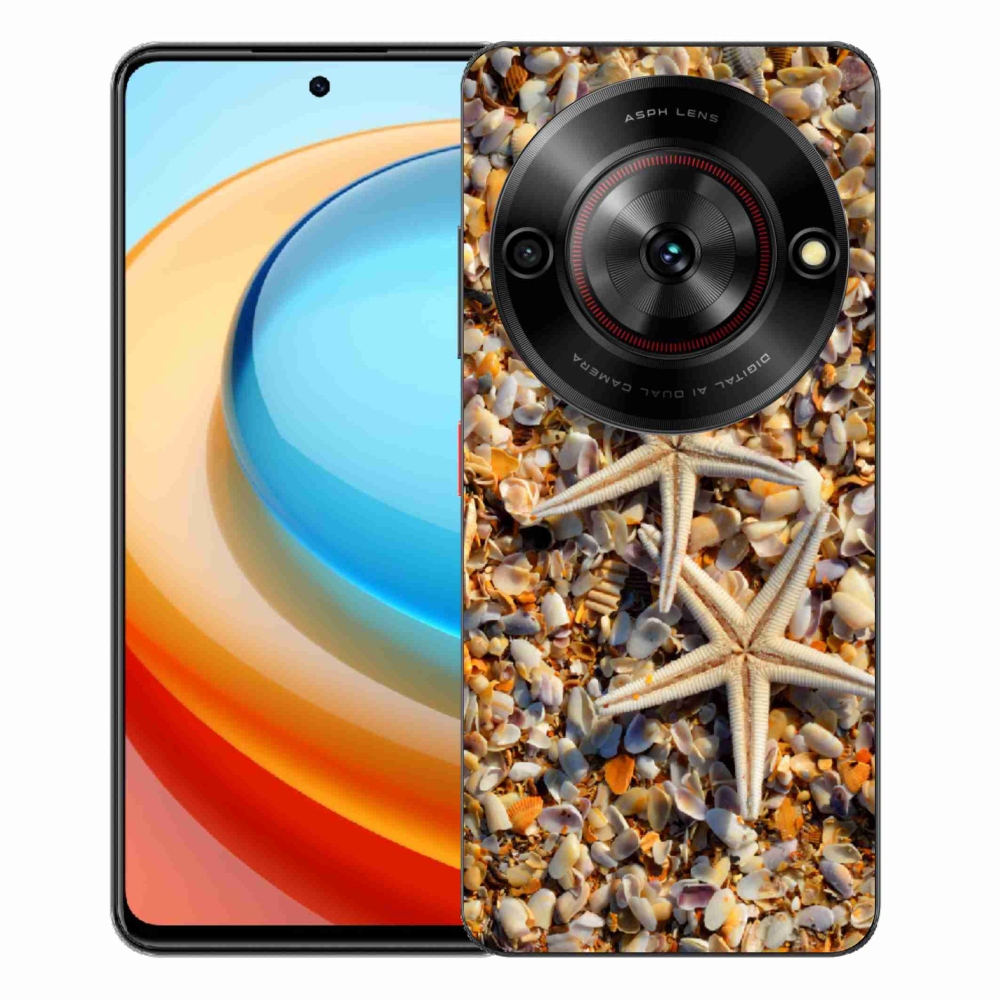 ZTE Blade A75 zselés tok mmCase - tengeri csillag