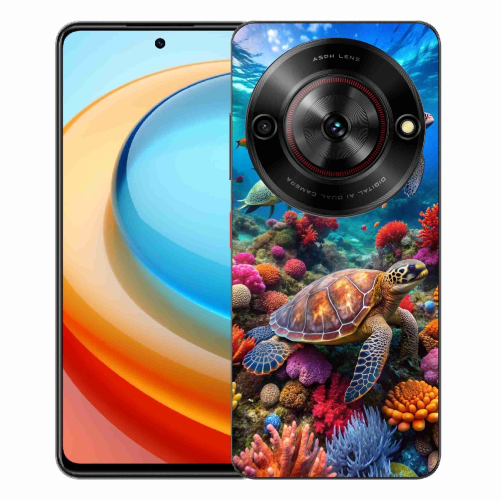 ZTE Blade A75 zselés tok mmCase - Sea World 2