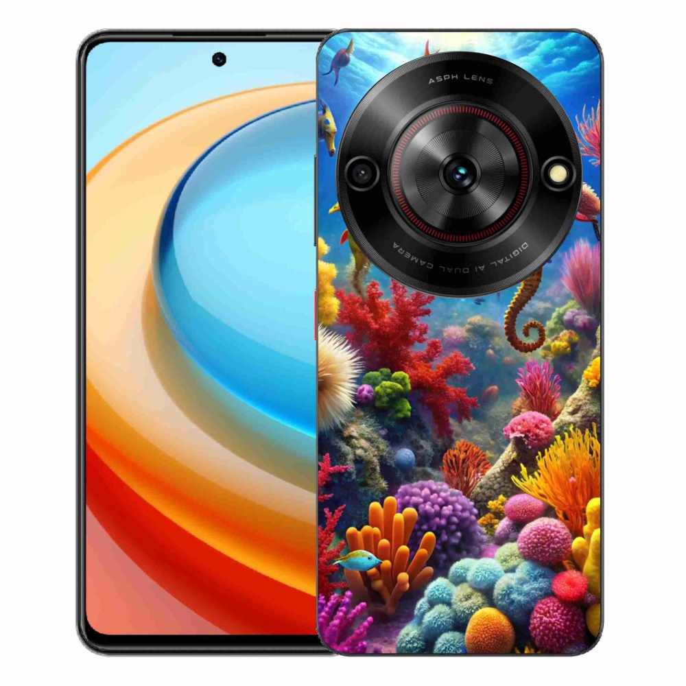 ZTE Blade A75 zselés borító mmCase - Sea World 3