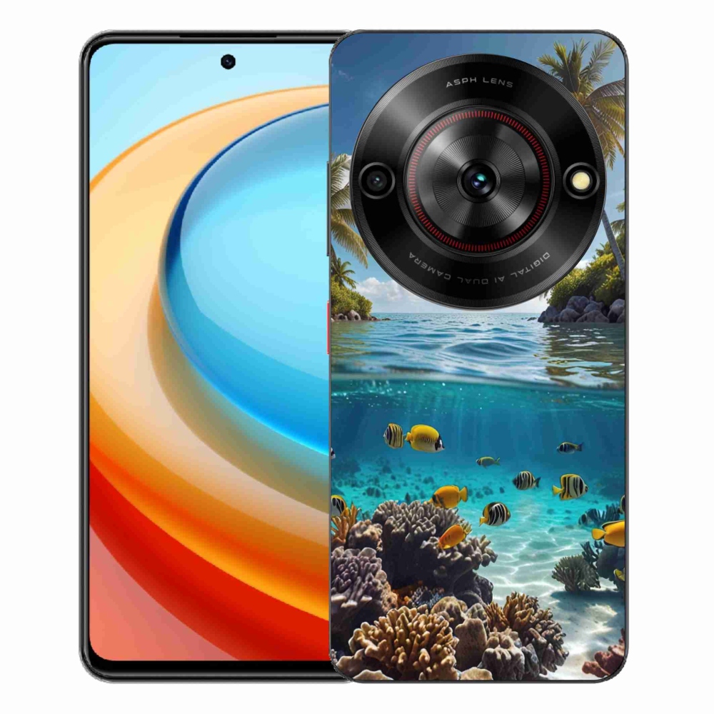 ZTE Blade A75 zselés tok mmCase - Sea World 4