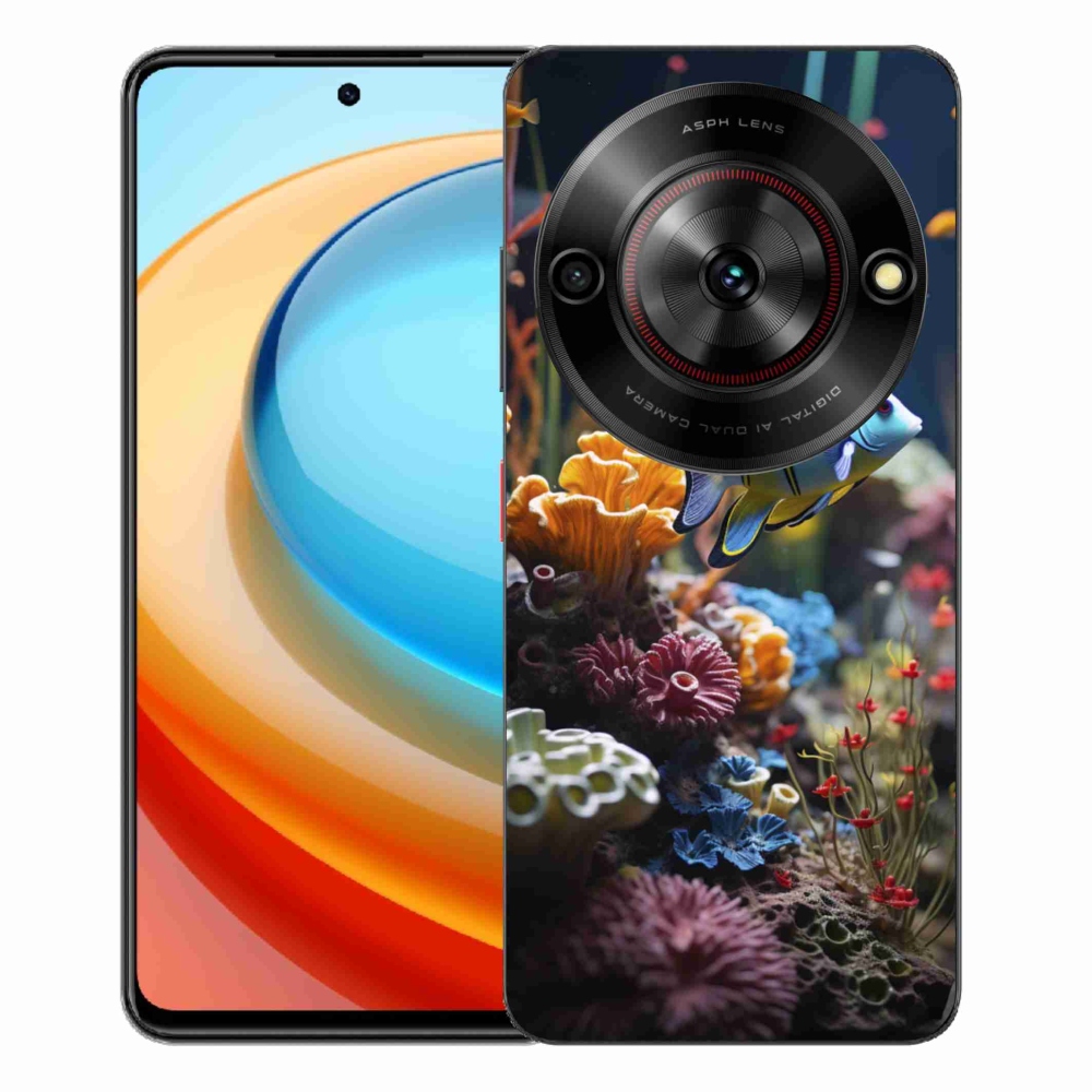 ZTE Blade A75 - Sea World 5 - zselés borítás mmCase a ZTE Blade A75-ön