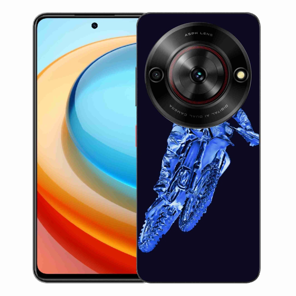 ZTE Blade A75 zselés tok mmCase - motocross 1