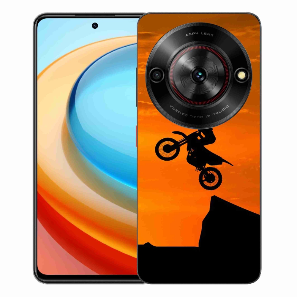 ZTE Blade A75 zselés tok mmCase - motocross