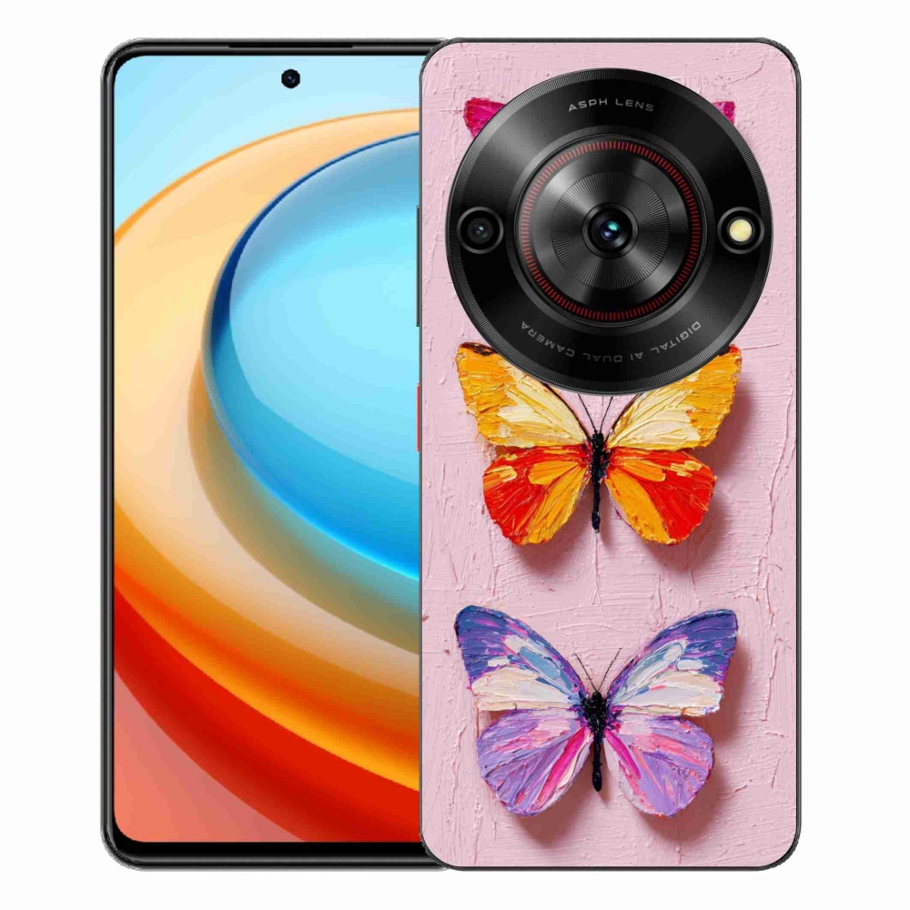 ZTE Blade A75 zselés tok mmCase - pillangó szentháromság