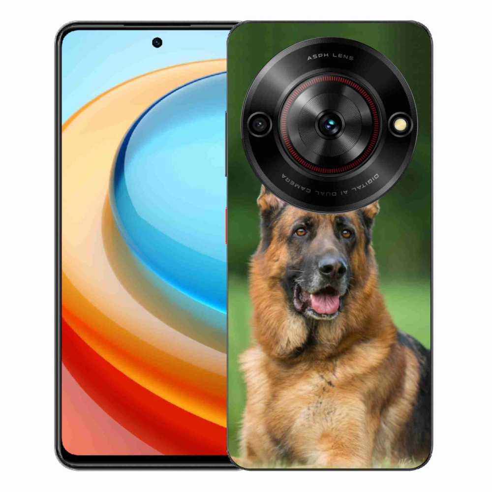 ZTE Blade A75 zselés tok mmCase - Német juhászkutya