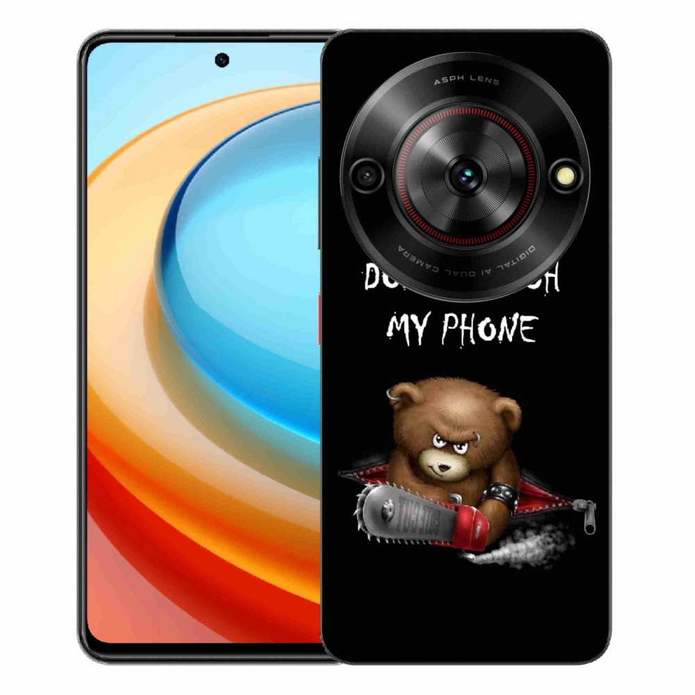 ZTE Blade A75 zselés tok mmCase - ne érintse meg a telefont