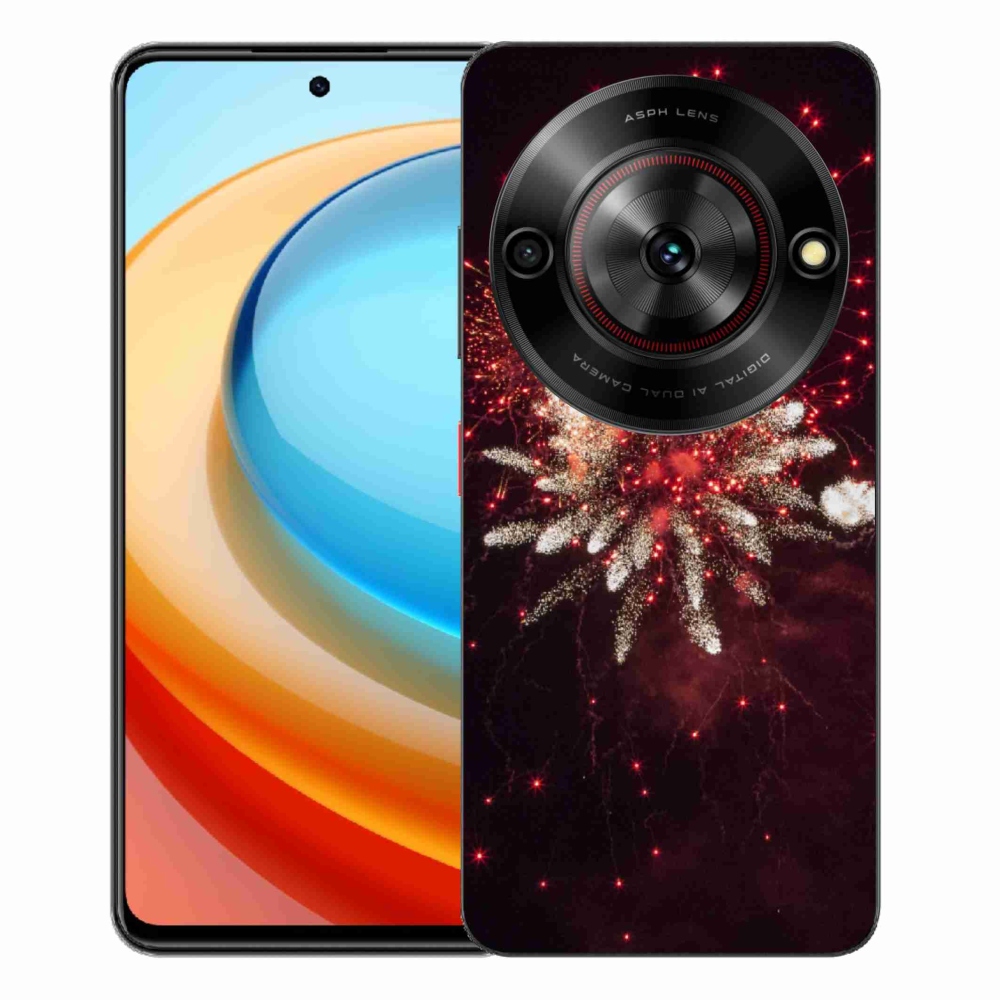 ZTE Blade A75 zselés tok mmCase - tűzijáték