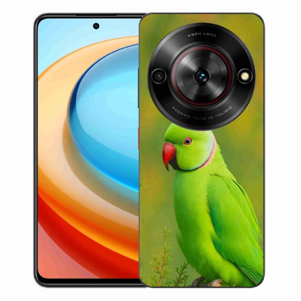ZTE Blade A75 zselés tok mmCase - papagáj alexander 2