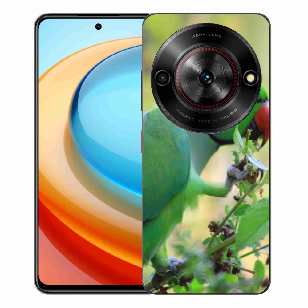 ZTE Blade A75 zselés tok mmCase - papagáj alexandr