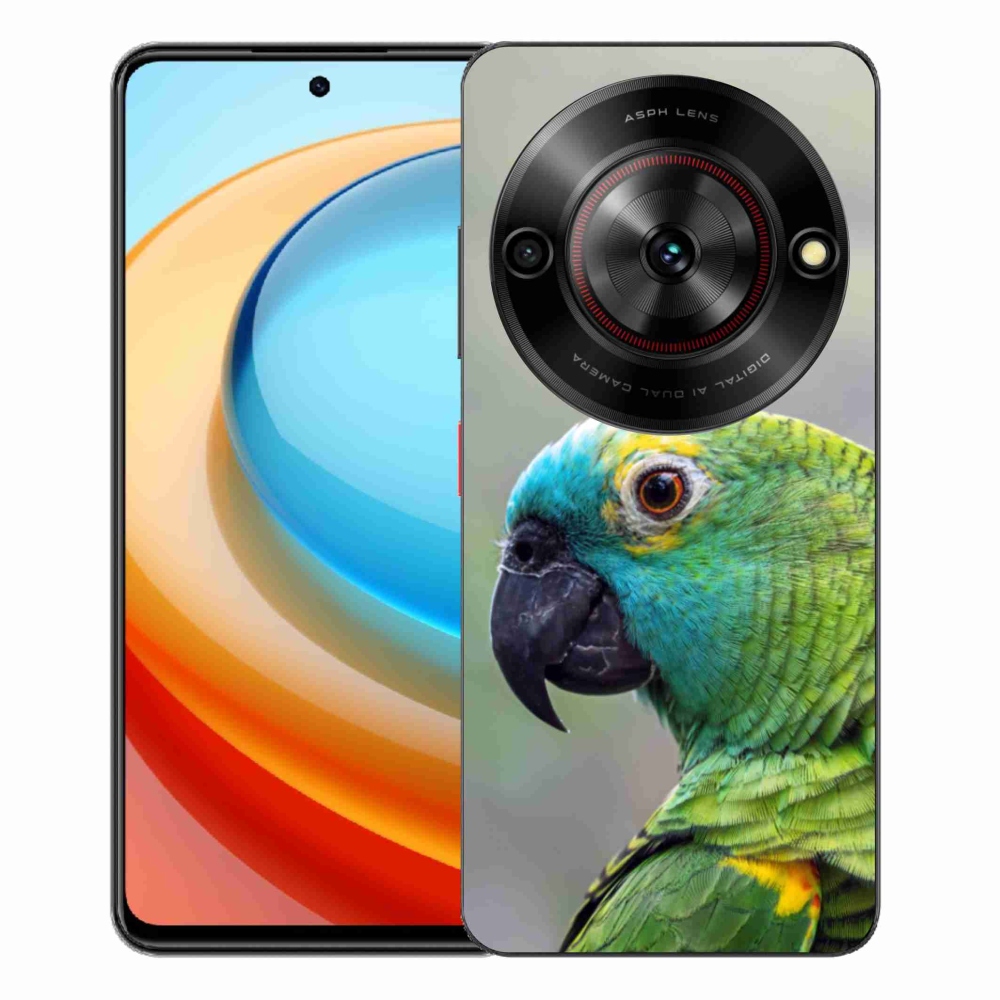 ZTE Blade A75 zselés tok mmCase - papagáj amazon