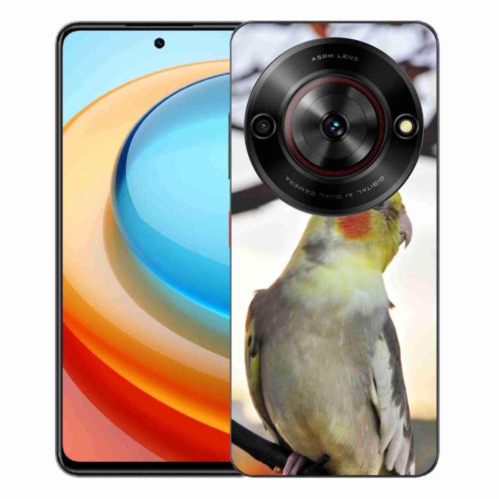 ZTE Blade A75 zselés tok mmCase - papagáj korela