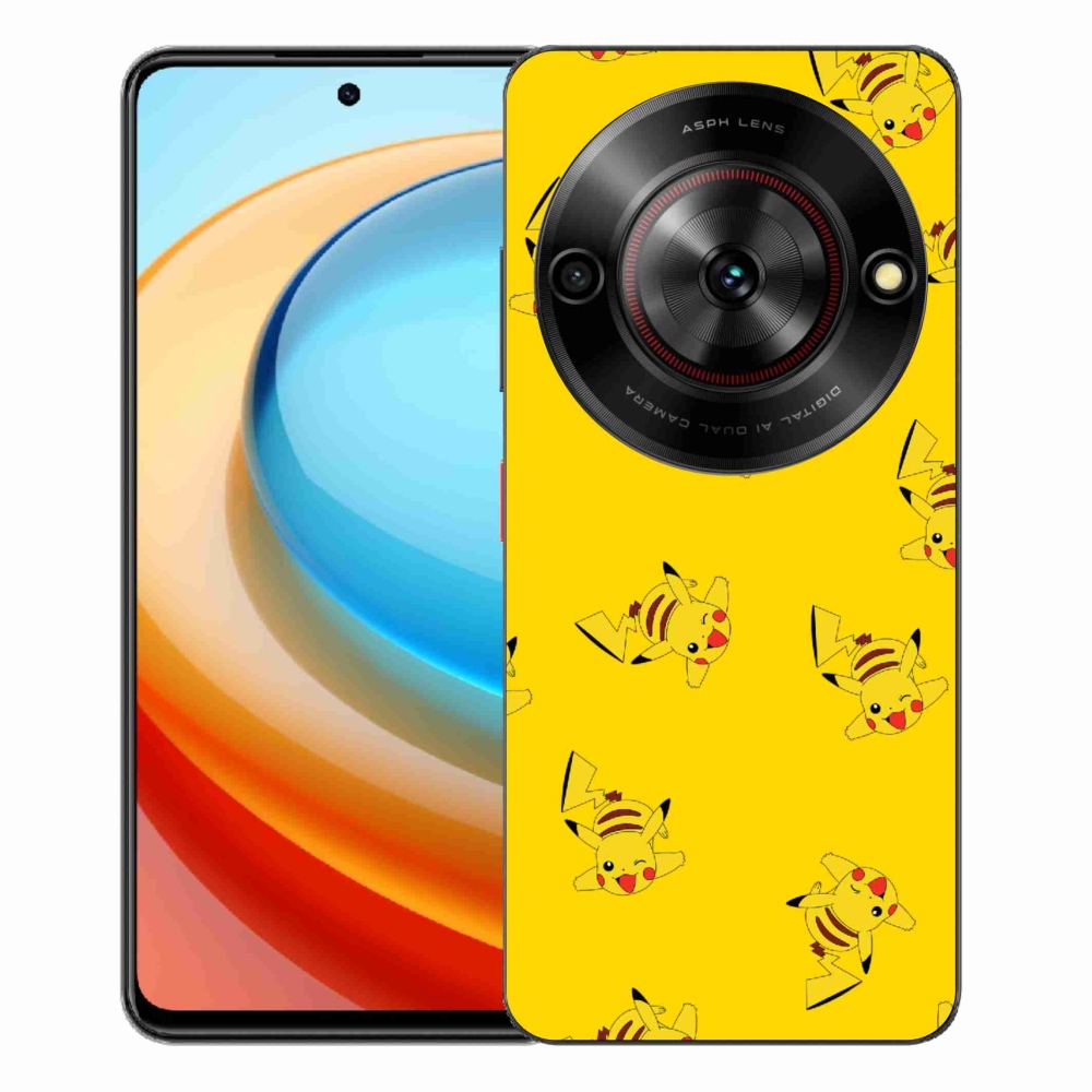 ZTE Blade A75 zselés tok mmCase - pikachu