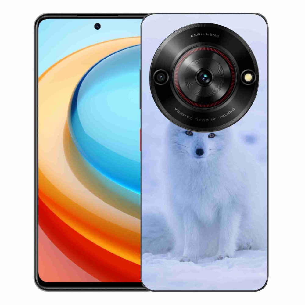 ZTE Blade A75 zselés tok mmCase - polár róka