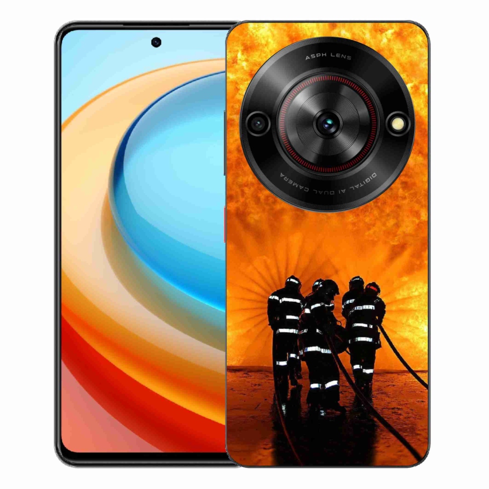 ZTE Blade A75 zselés tok mmCase - tűz