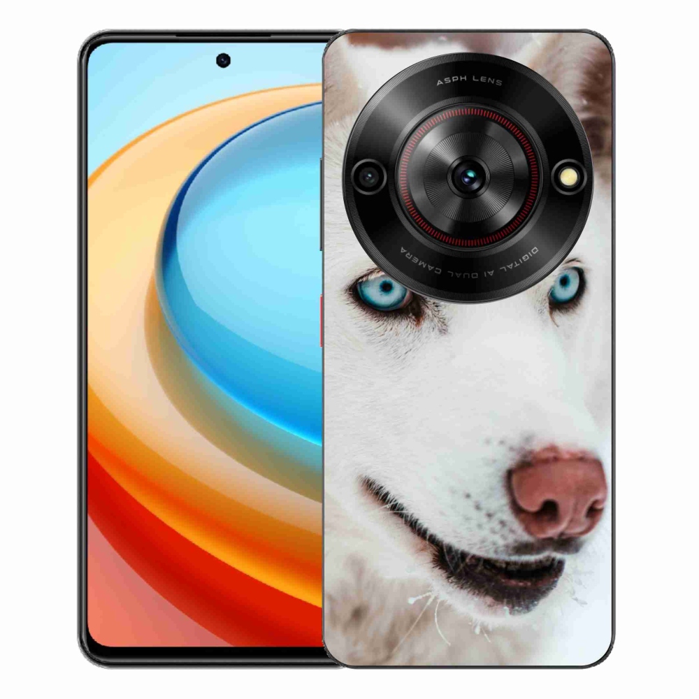 ZTE Blade A75 zselés tok mmCase - kutyaszemmel nézve