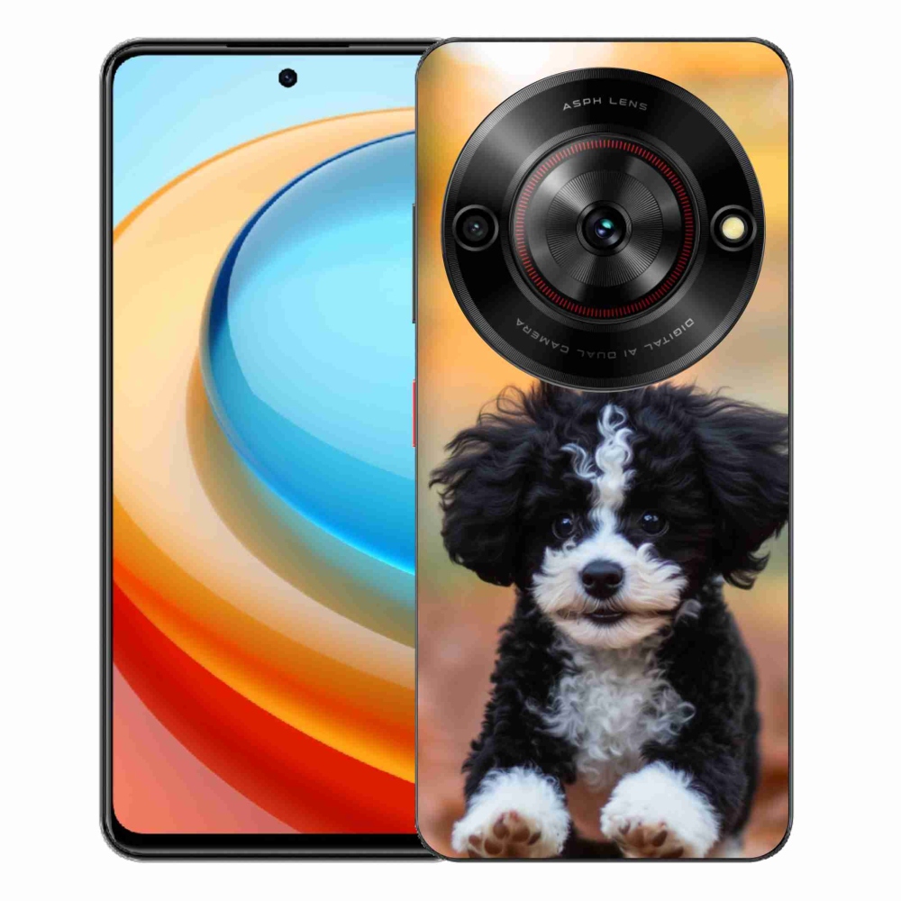 ZTE Blade A75 zselés borító mmCase - aranyos kiskutya 2