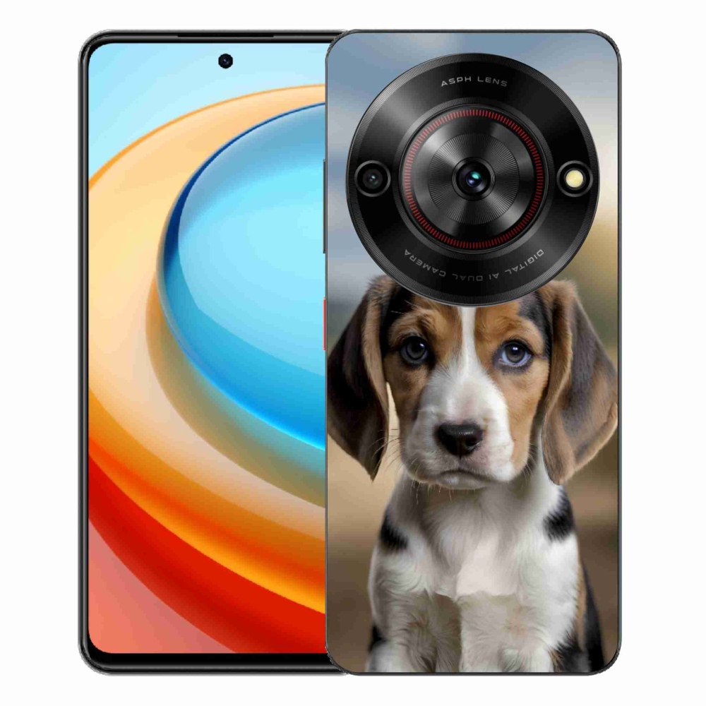 ZTE Blade A75 zselés tok mmCase - aranyos bézs színben