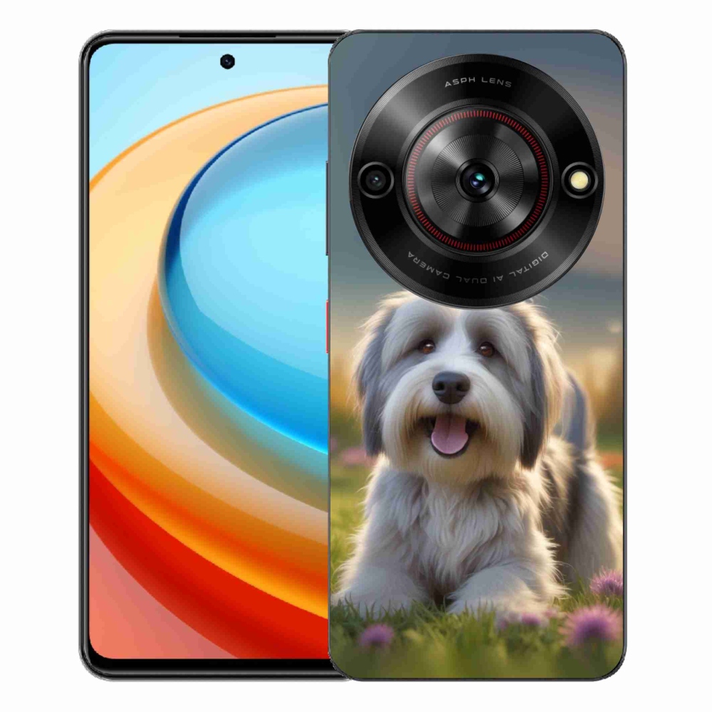 ZTE Blade A75 zselés tok mmCase - aranyos havannai kutya