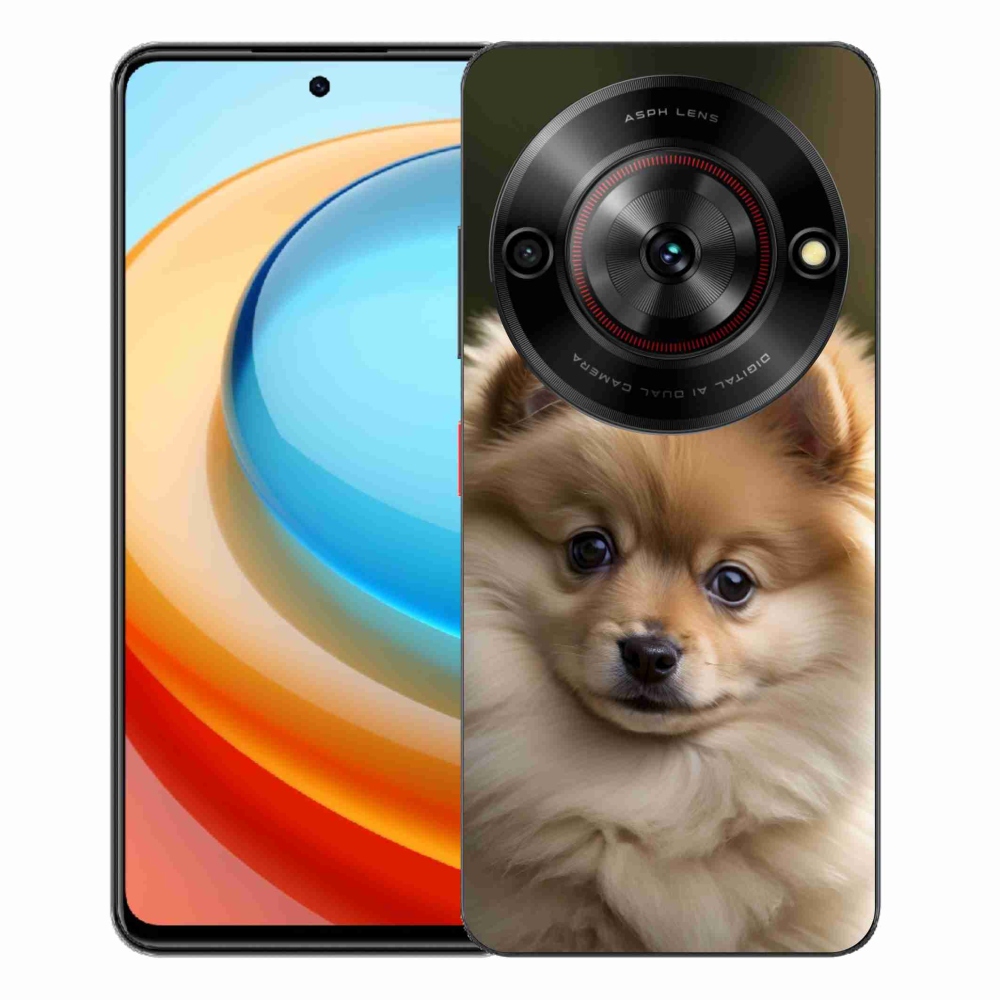 ZTE Blade A75 zselés borító mmCase - aranyos pomerániai 2