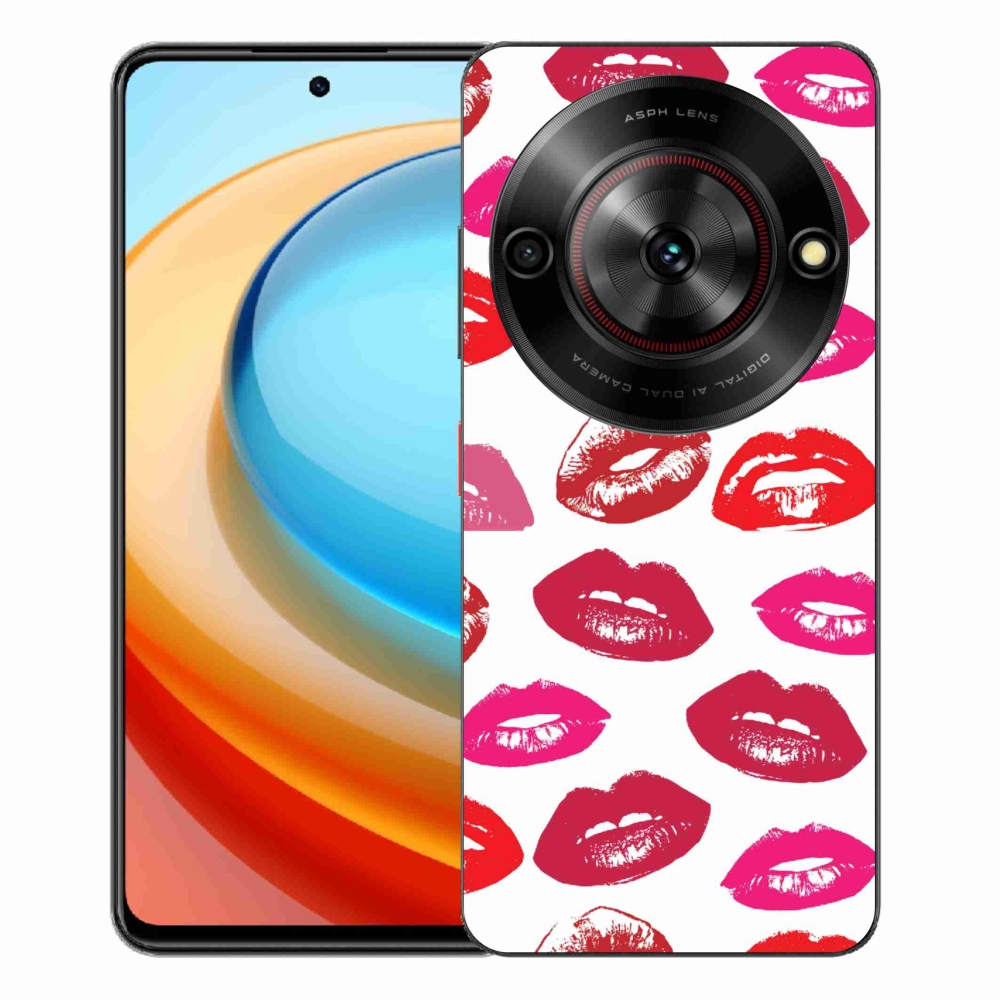 ZTE Blade A75 zselés tok mmCase - ajkak