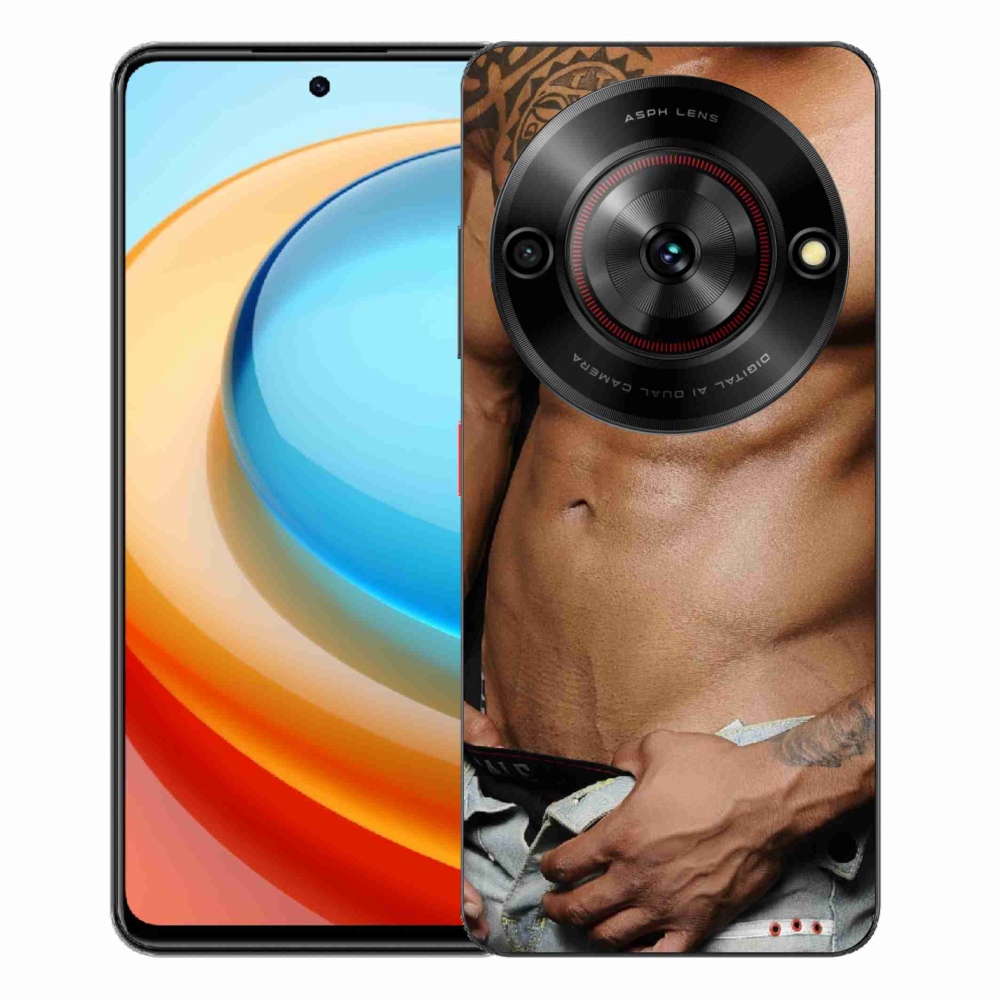 ZTE Blade A75 zselés tok mmCase - szexi férfi