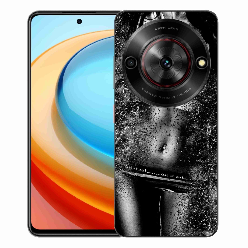 ZTE Blade A75 zselés borító mmCase - szexi nő 1