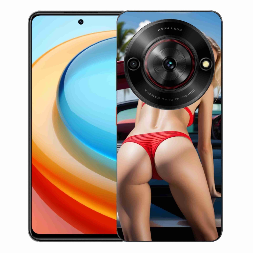 ZTE Blade A75 zselés borító mmCase - szexi nő 2