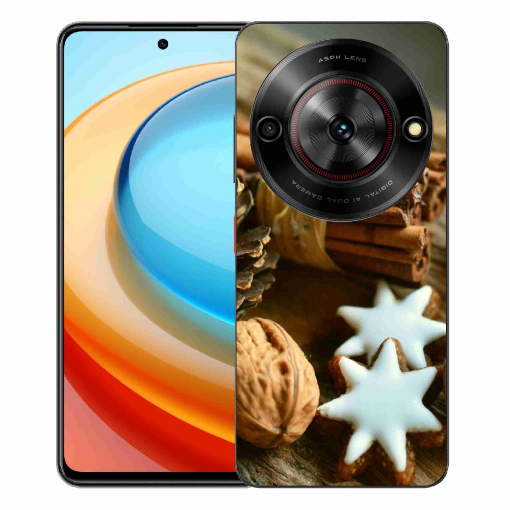 ZTE Blade A75 zselés tok mmCase - fahéj és mézeskalács