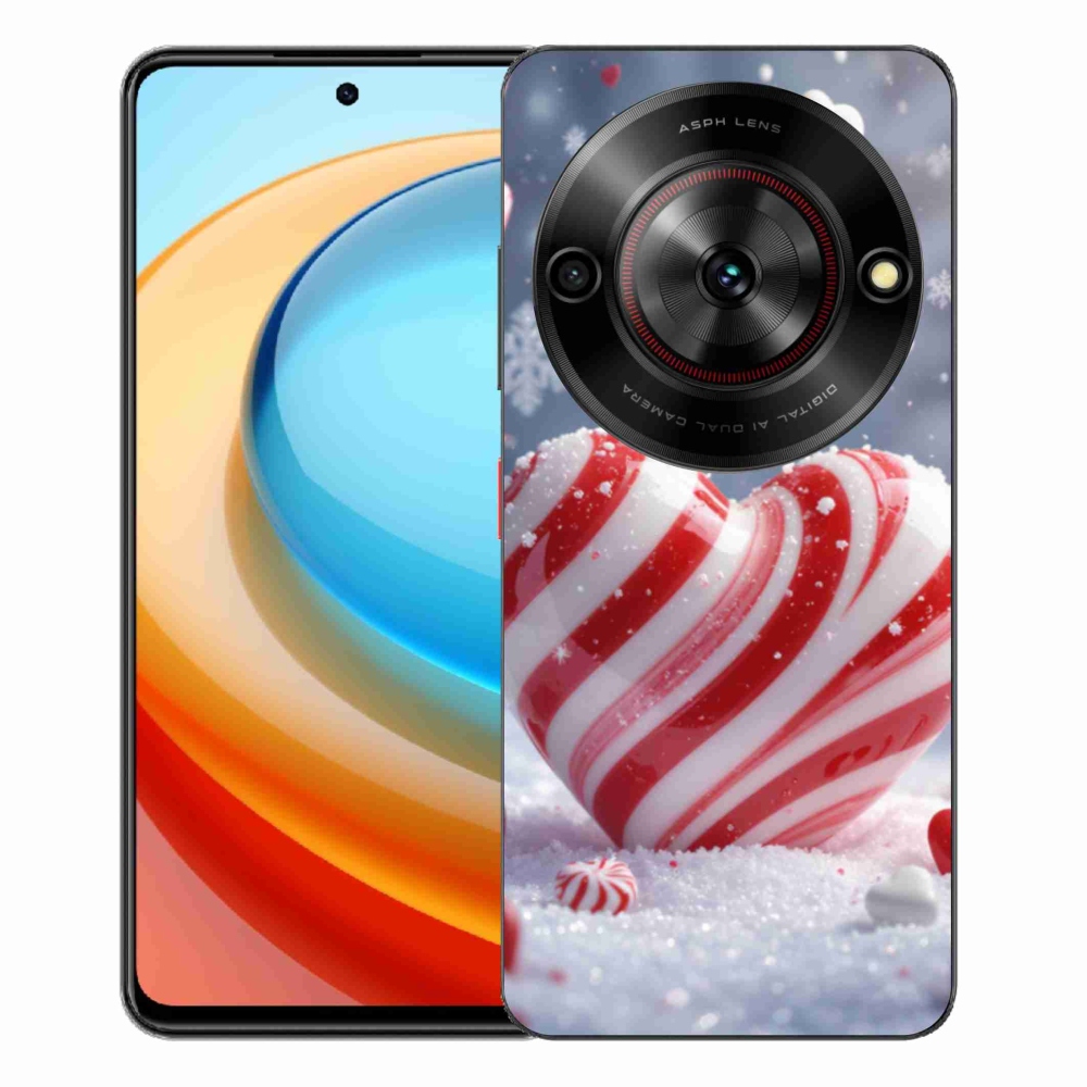 ZTE Blade A75 zselés tok mmCase - édes szív